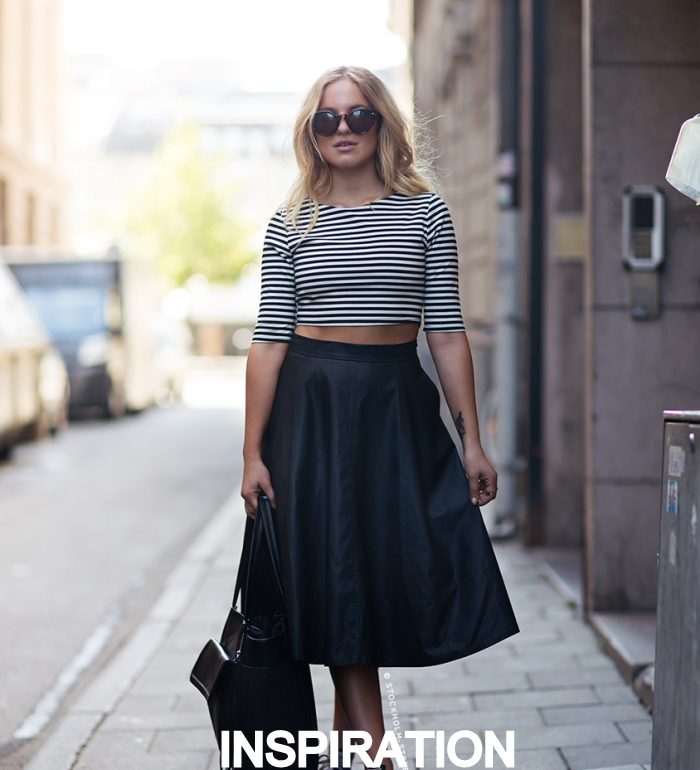 street style midi skirt