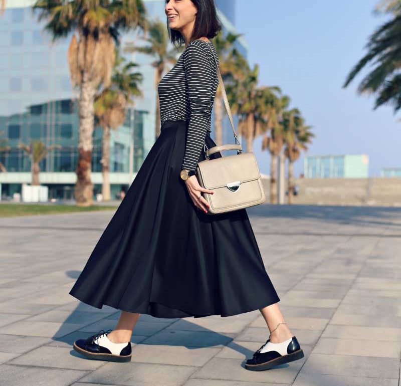 style-in-lima-street-style-midi-skirt-mouse-shoes